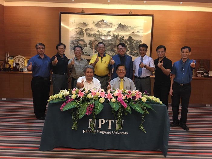 越南臺灣企業家冼文舉董事長與本校簽訂加強人才培育合作方案圖片